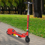 Folding Kids Electric Scooter 7-14 Adjustable Battery Power | Red