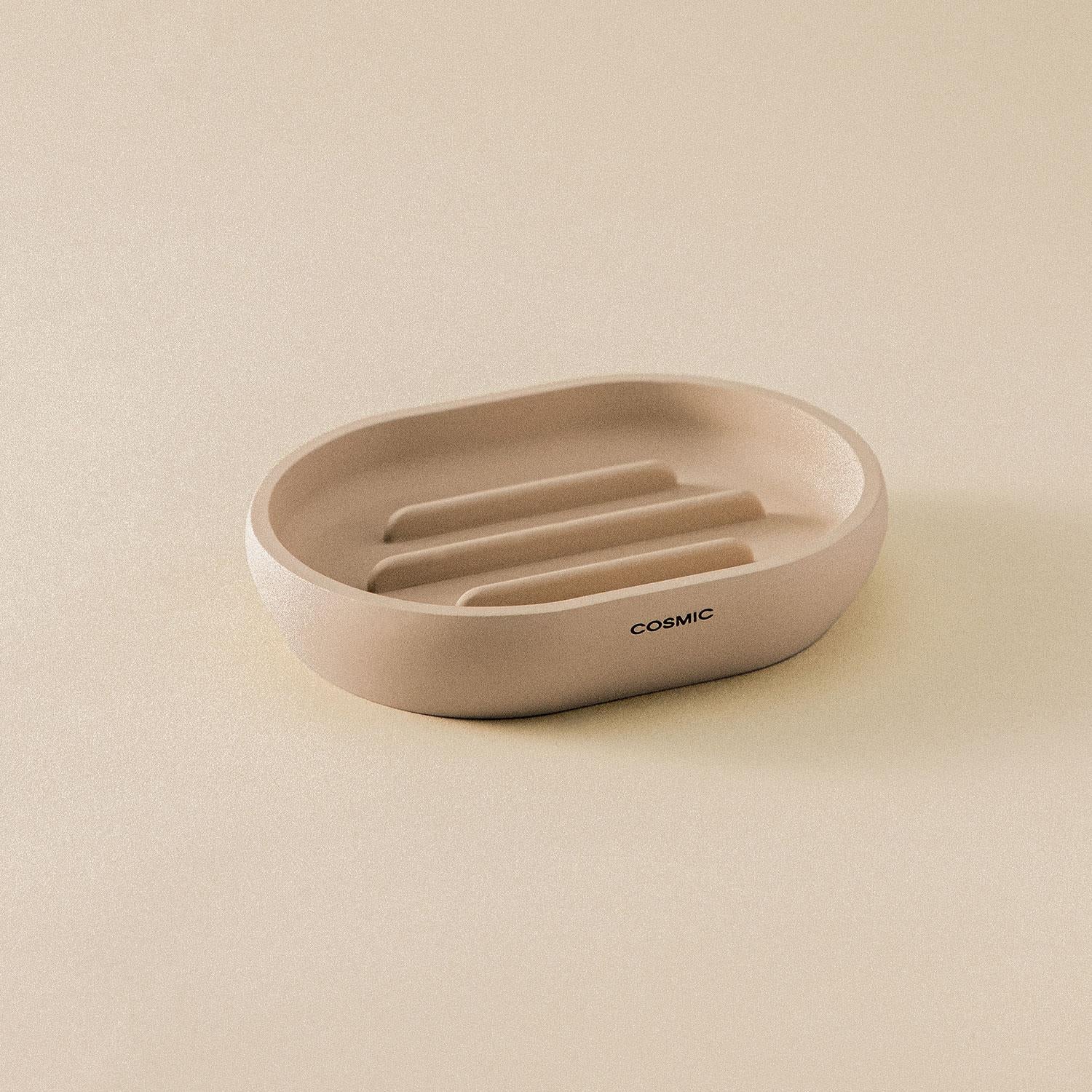 Soap Dish Freestanding Beige Saona Collection