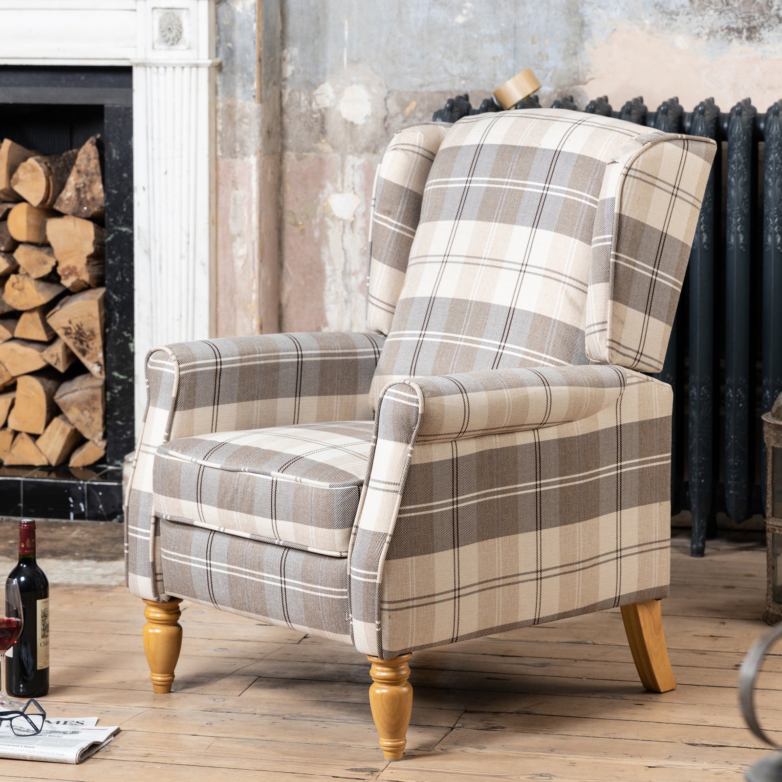 Stanfield Recliner Armchair | Beige