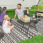 3ft Adjustable Camping Table, Black