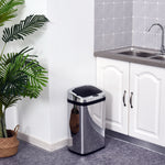 30l Automatic Kitchen Bin With Lid Infrared Motion Sensor
