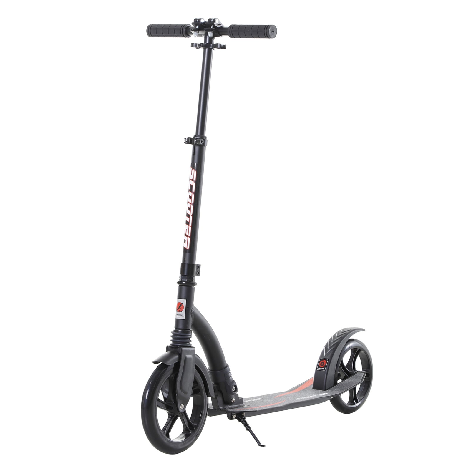 Teens Adult Kick Scooter Foldable Aluminum Teen Toy For 14+ | Black