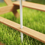 Kids Picnic Table, Sand And Water Table With Wooden Bench, Parasol, Storage Bins