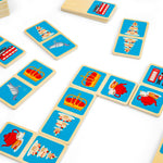 London Dominoes Wooden Kids Game