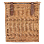 Wicker Double Steamed Vintner Storage Picnic Basket | Small | Brown