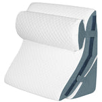 Lavio Large Wedge Pillow Cooling Memory Foam Orthopaedic Bed Cushion Acid Reflux