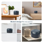 Airsip 500ml Refillable Dehumidifier With Calcium Chloride Tab - Navy