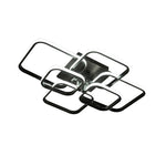 Contemporary Led Energy-efficient Semi Flush Ceiling Light | Cool White