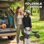 Electric Scooter For Kids, Foldable E Scooter For Age Age 6+ | Black