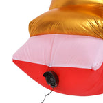 4m W Inflatable Santa And Reindeer Sleigh – Outdoor Christmas Decoration With Built-in Air Blower, Lights & Installation Kit
