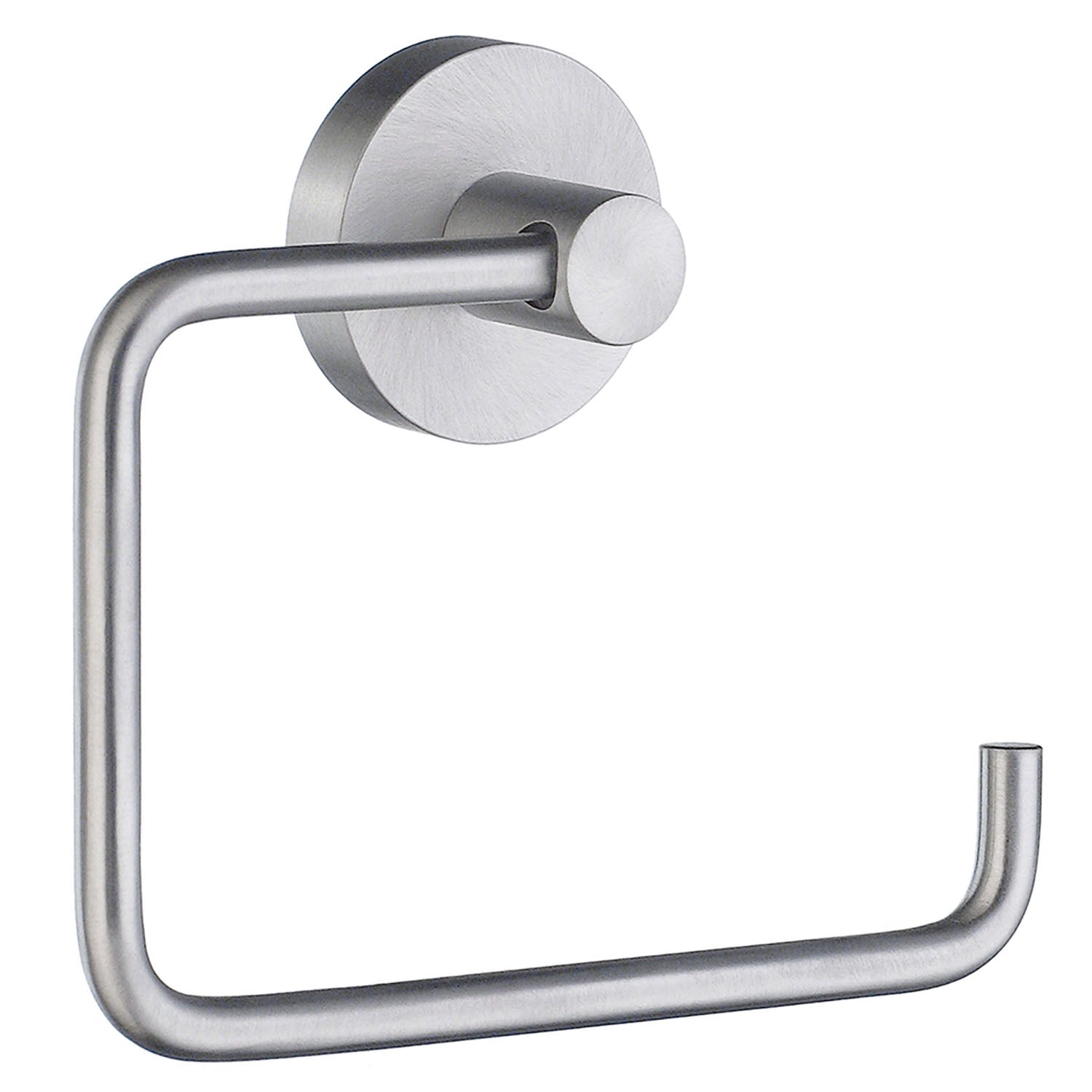 Wall Mounted Toilet Roll Holder For Bathroom Toilet Paper | Brushed Chrome