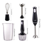 800w 4-in-1 Hand Blender Set