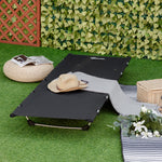 Lightweight Portable Camping Cot For Adults & Kids | Black