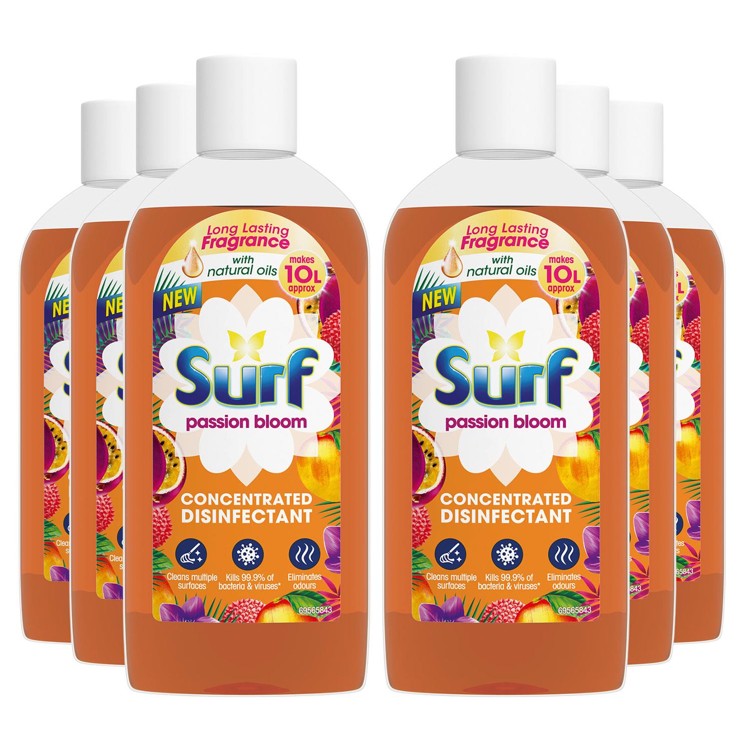 Concentrated Disinfectant Passion Bloom Multi-purpose Cleaner, 240ml, 6pk | Set-of-6