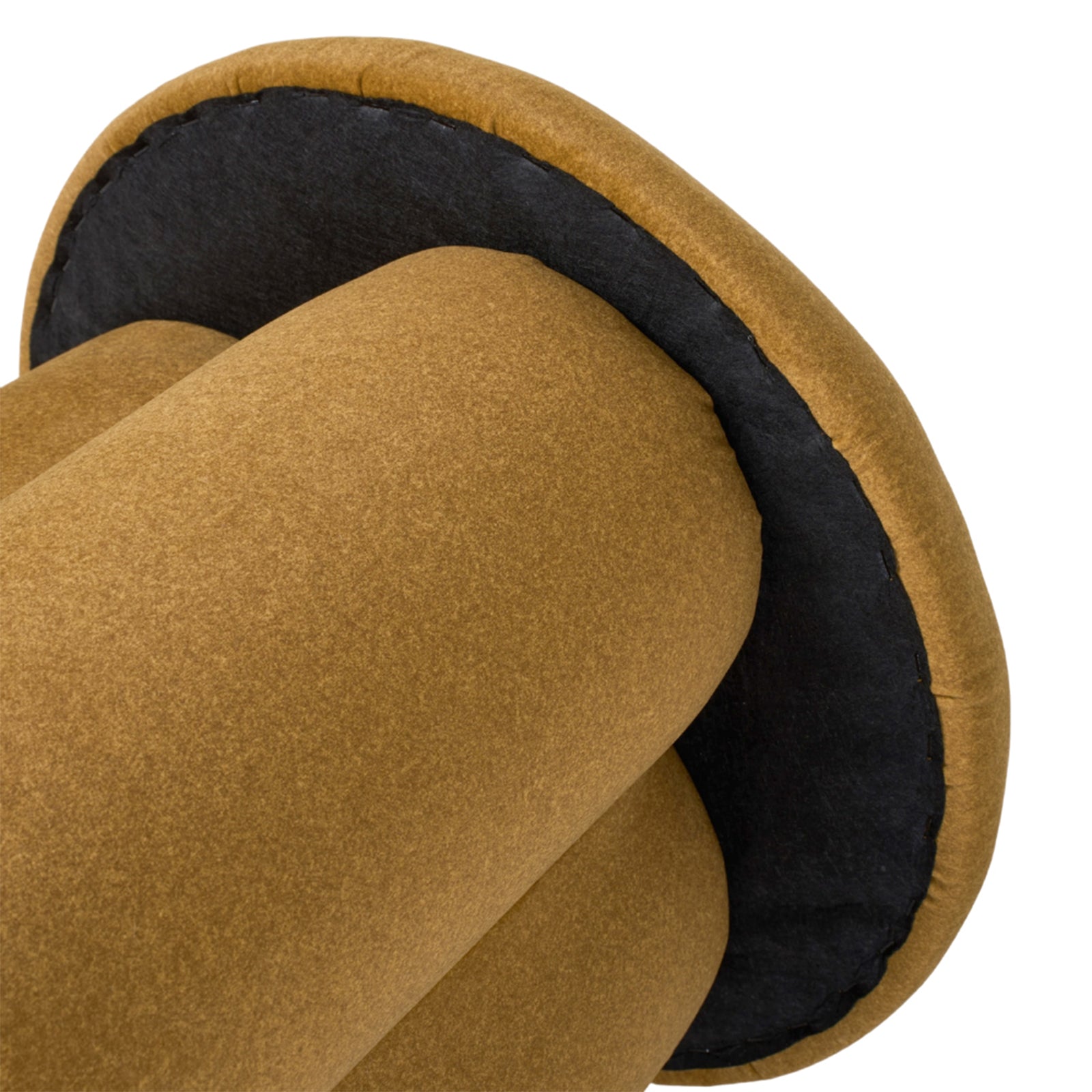 Breeins Modern Mushroom-shaped Upholstered Footstool