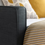 Troy 2 Seater Adjustable Sofa Bed | 2 Person | Grey