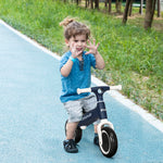 Baby Balance Bike W/adjustable Seat | Blue