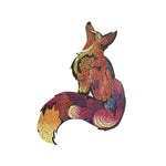 Fox And Cat Jigsaw Puzzles - 160 Pieces Each - Wooden
