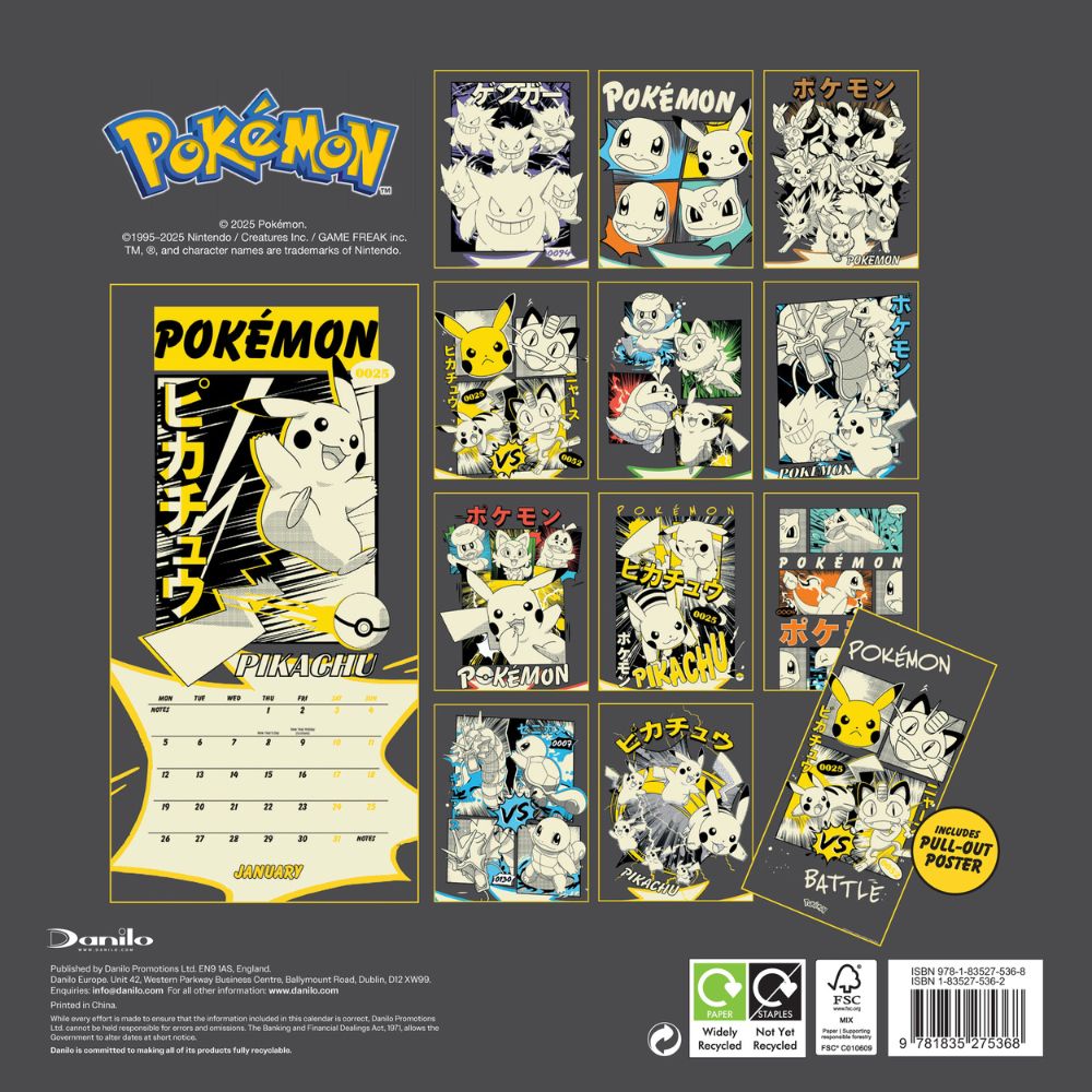 2026 Mini Calendar Official Product