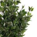 110cm  Realistic Artificial Ficus Tree / Plant  Silver Curve Planter