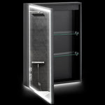 Bathroom Cabinet With Mirror, Led Lights And Demister Pad