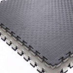 40mm Premium Reversible Eva Tatami Foam Mats  | Set of 24 | Black & Grey