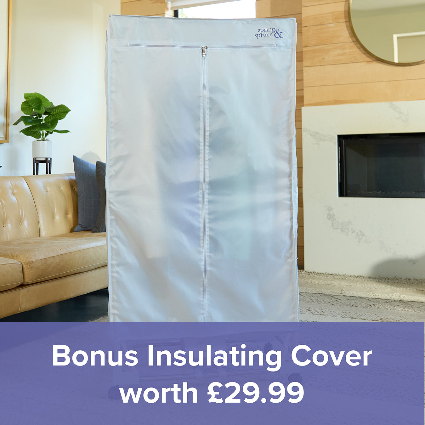 Dry Master System – Controlled Heated Airer with Insulated Cover