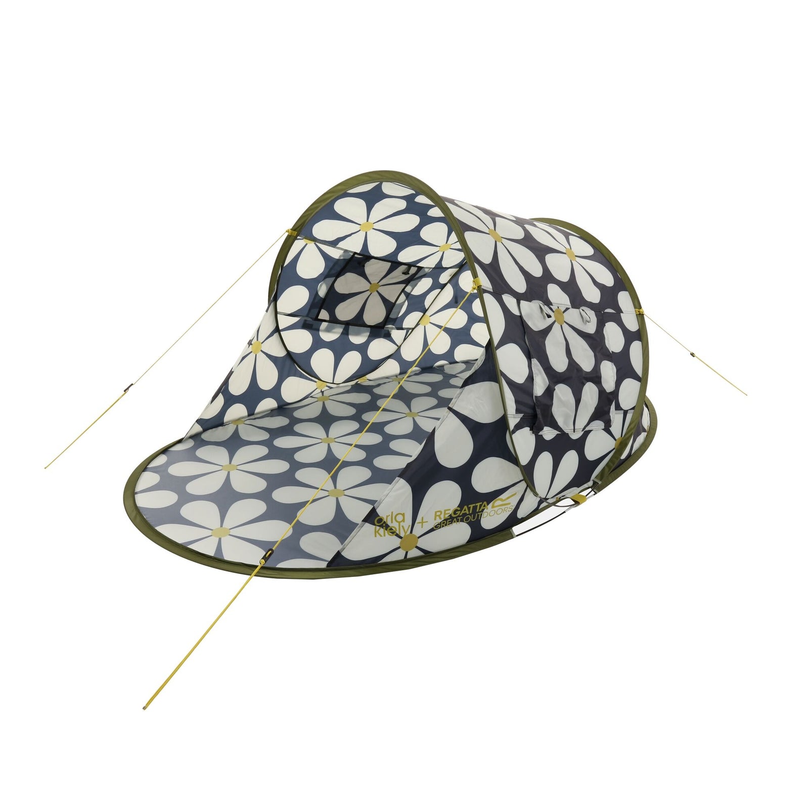 Orla Kiely Daisy Pop-up Tent | One Size | Black