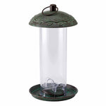 Secret Garden Antique Leaf Seed Feeder | Green