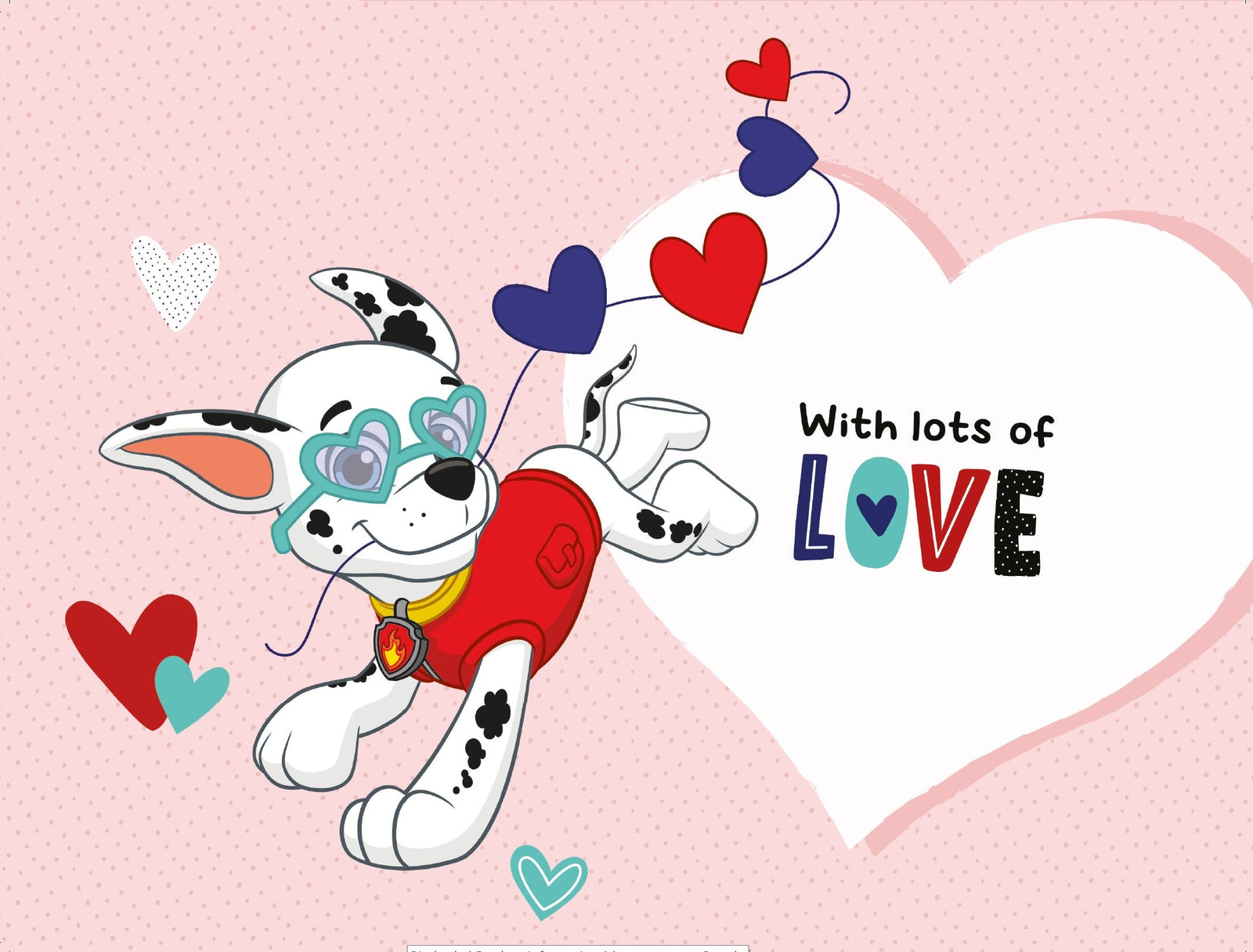 Paw Patrol Pawfect Son' Valentine's Day Card Official Product