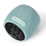 Zen Dimmable Analogue Radio Clock With Usb Charging | Turquoise