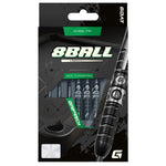 8ball 90% Tungsten Steel Tip | 26g | Black