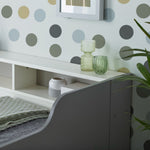 Tyler Guest Bed And Trundle With Pocket Mattresses | Single | Grey