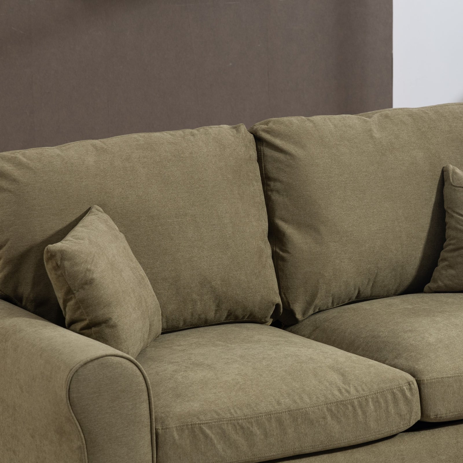 Lewiston Fabric Pull Out Sofabed | Sage Green