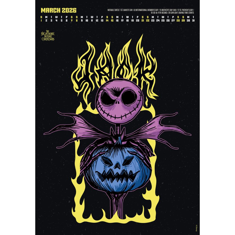 2026 A3 Deluxe Calendar Official Product
