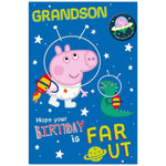 Grandson Birthday Card & Badge Official Product
