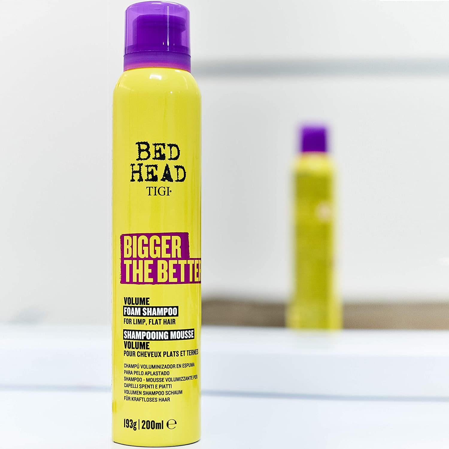 TIGI Bigger The Better Volume Foam Shampoo For Fine Hair 200ml