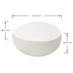 Ikaria Grc Coffee Table | Cream White