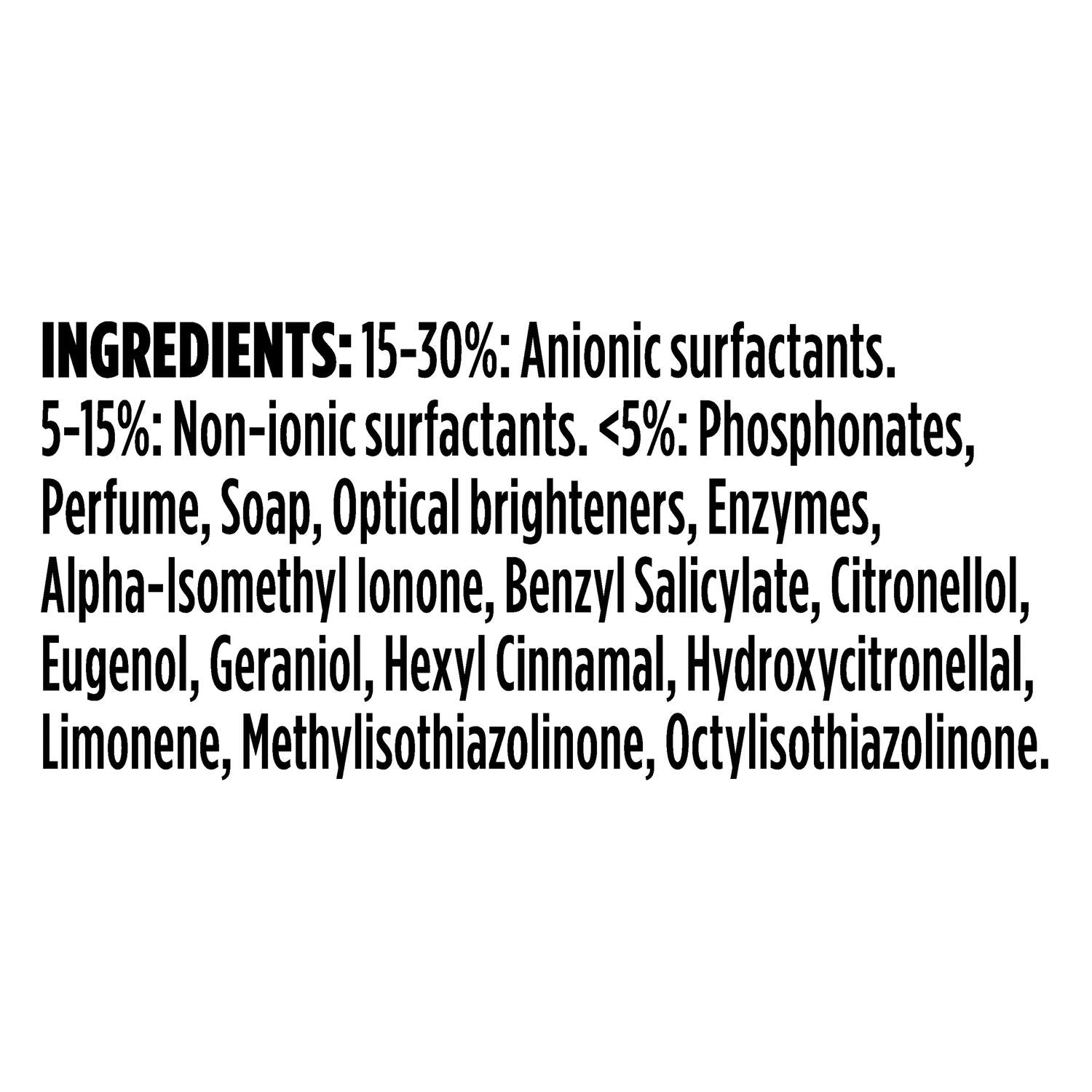 Ultimate Liquid Detergent Active Clean Stain Removal 46w 1.242 L | Set of 4