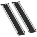 Aluminium Telescopic Wheelchair Ramps Folding Ramp | Medium | Silver