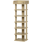7 Tier Shoe Rack Organizer Storage Shelf Display Cabinet