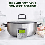 Elite Omnicooker, Pfas Free Ceramic Non-stick With 5.6l Capacity | Silver