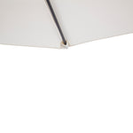 2.7m Half Round Parasol Balcony Shade | Cream