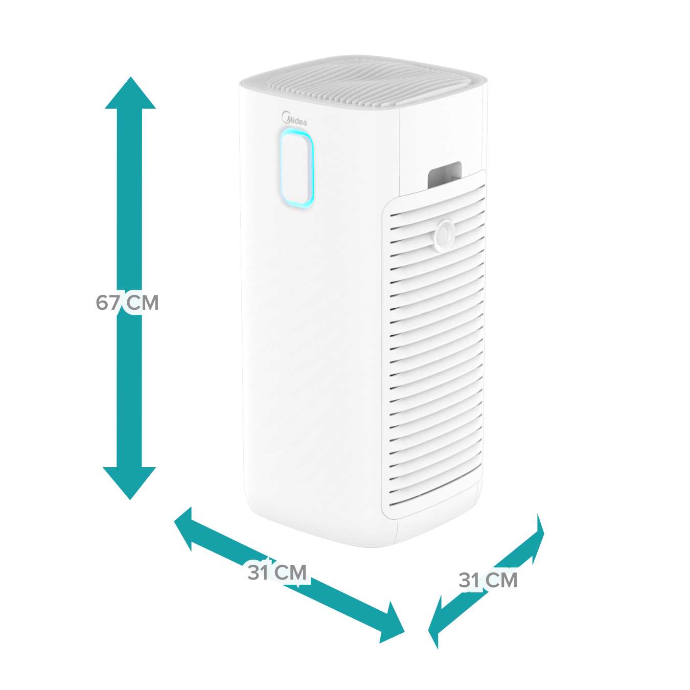 Pure Control XL – Odour Removing Air Purifier and Steriliser with Air Quality Sensor