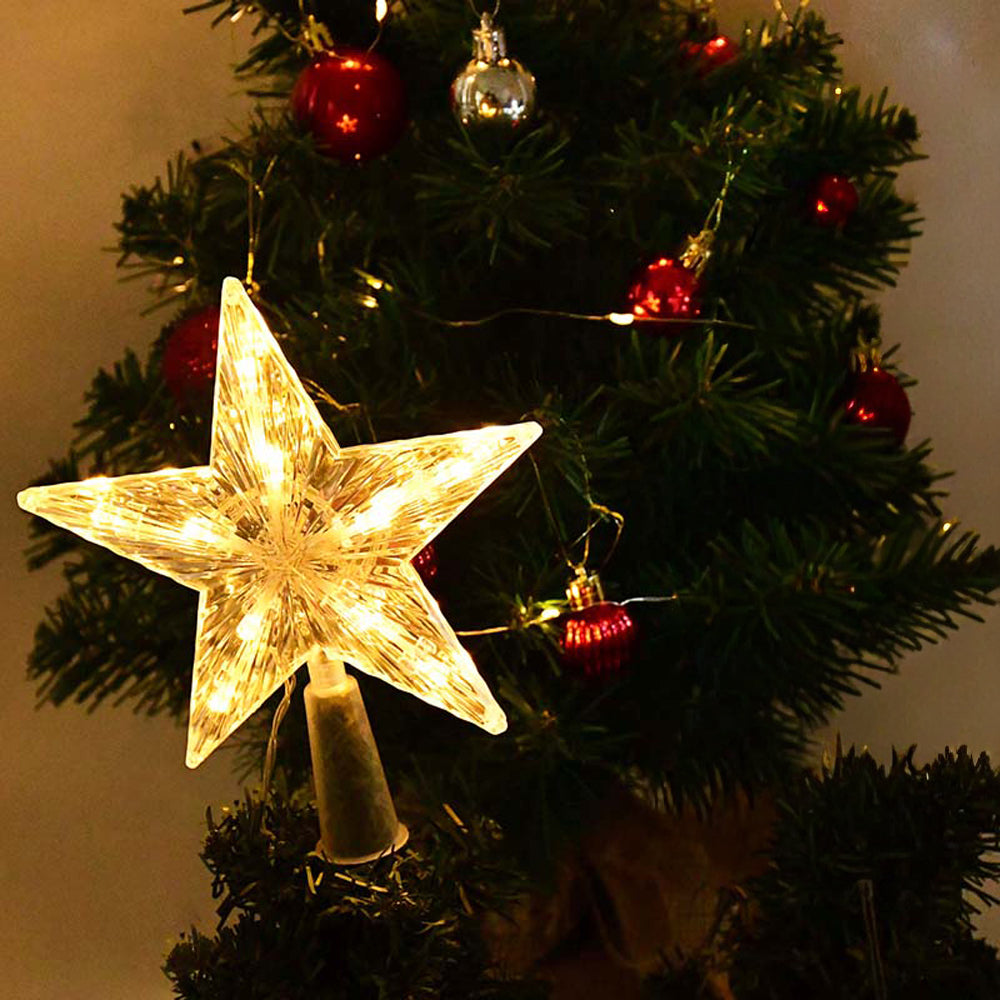 Christmas Led Star Tree Topper