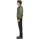 Top Gun Maverick Bomber Jacket, Green | Medium
