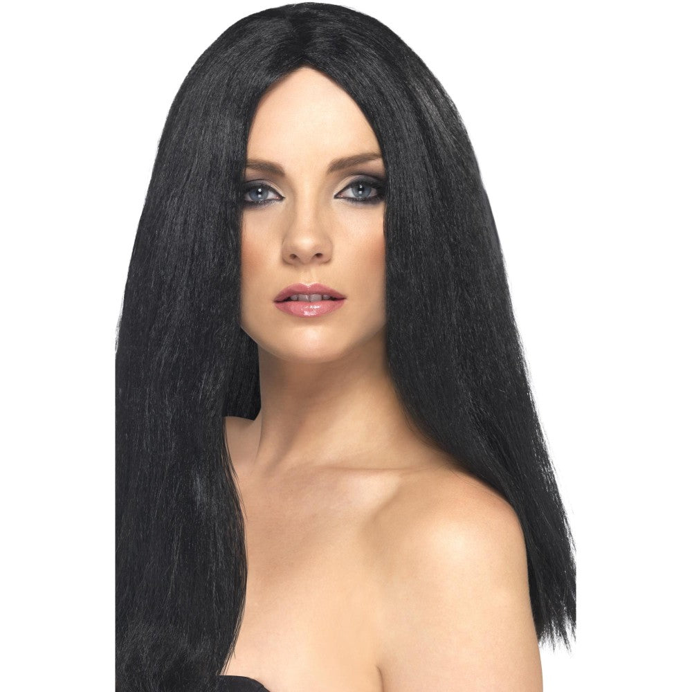 Star Style Long Straight Wig | Black