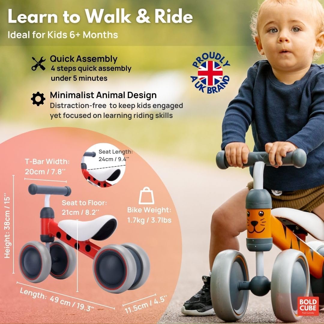 Baby Balance Bike | Betty Ladybird