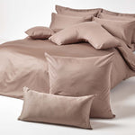 Organic Cotton Oxford Pillowcase 400 Tc | 48 x 74cm | Brown