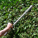 20v Cordless Hedge Trimmer Lightweight Handheld Garden Electric Hedge Li Ion 1hr Fast Charge Battery And Charger Included | 1 Battery + 1 Charger | Grey